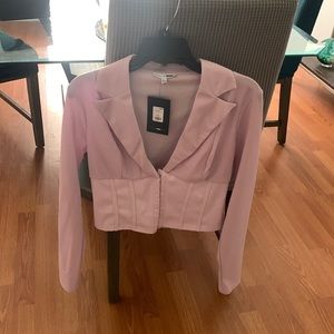 Lilac top from fashion nova top never worn